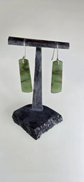 Wyoming Green Apple Jade Dangle Earrings