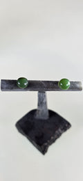 Washington Jade Stud Earrings (Grade A)