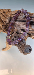 Top- Quality Namibian Amethyst Crystal Bracelet (Stretch to fit)