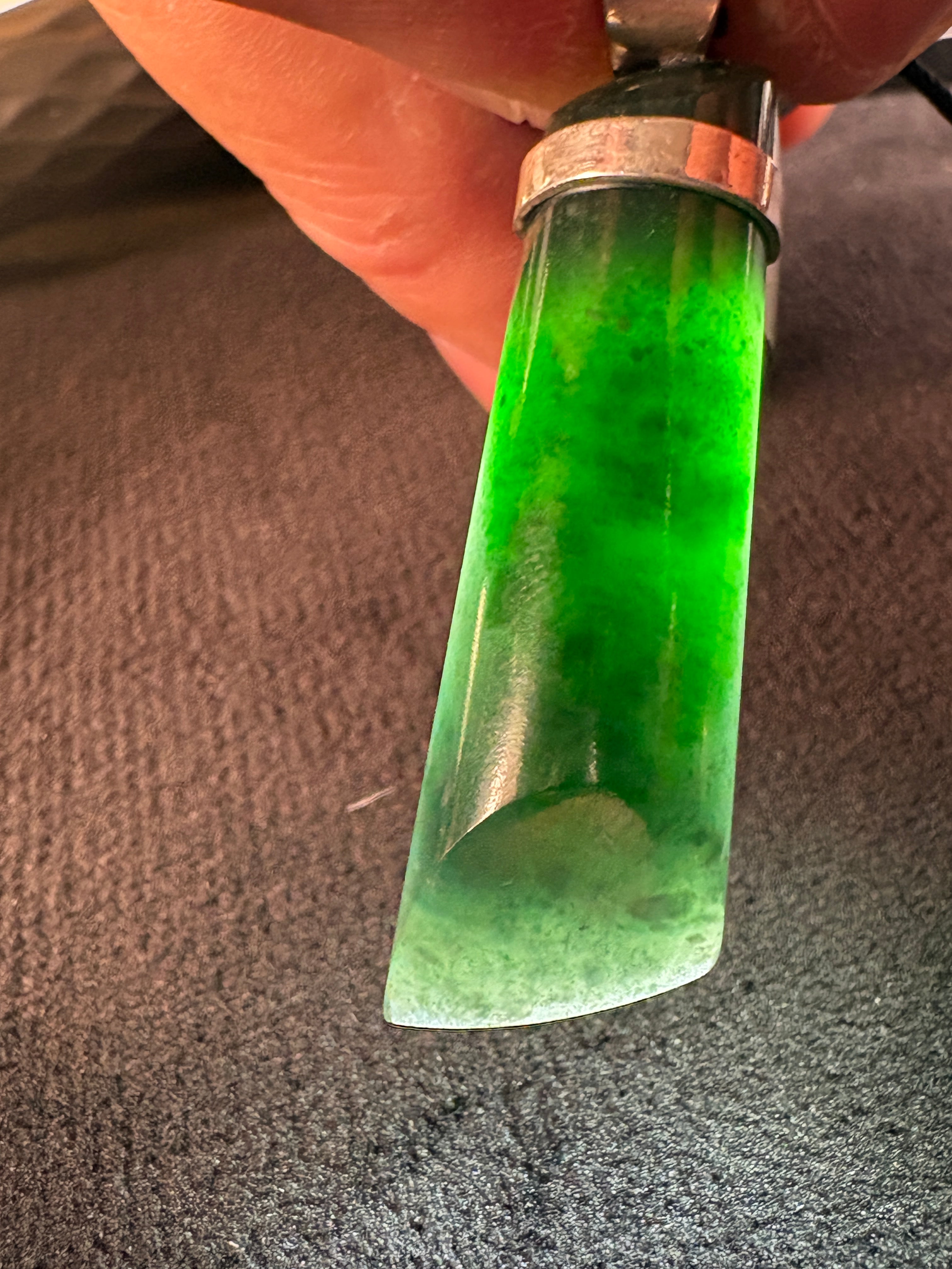 Imperial Guatemalan Jadeite Pendant