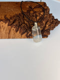 Rare Aquamorg (Aquamarine & Morganite) Pendant on Silver