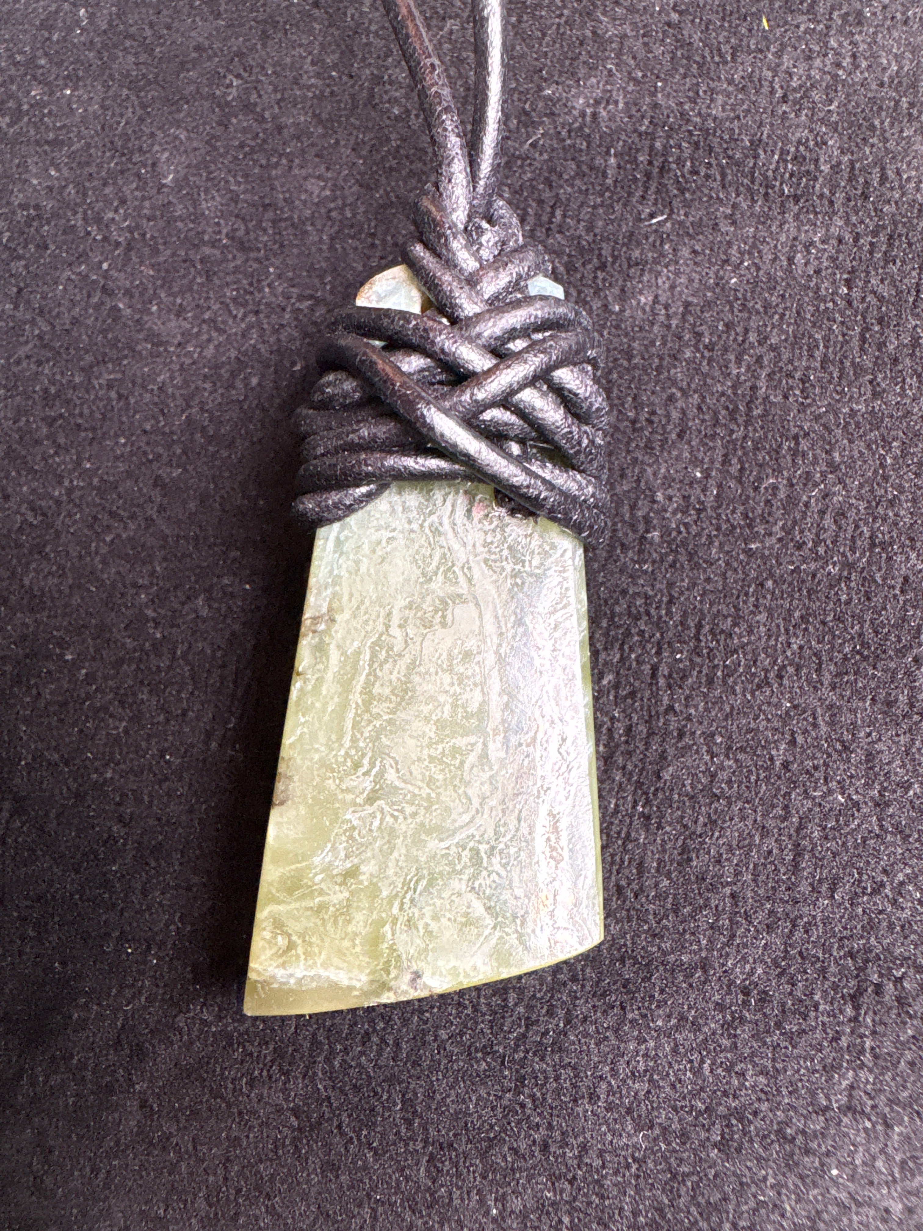 Washington Jade Toki Pendant