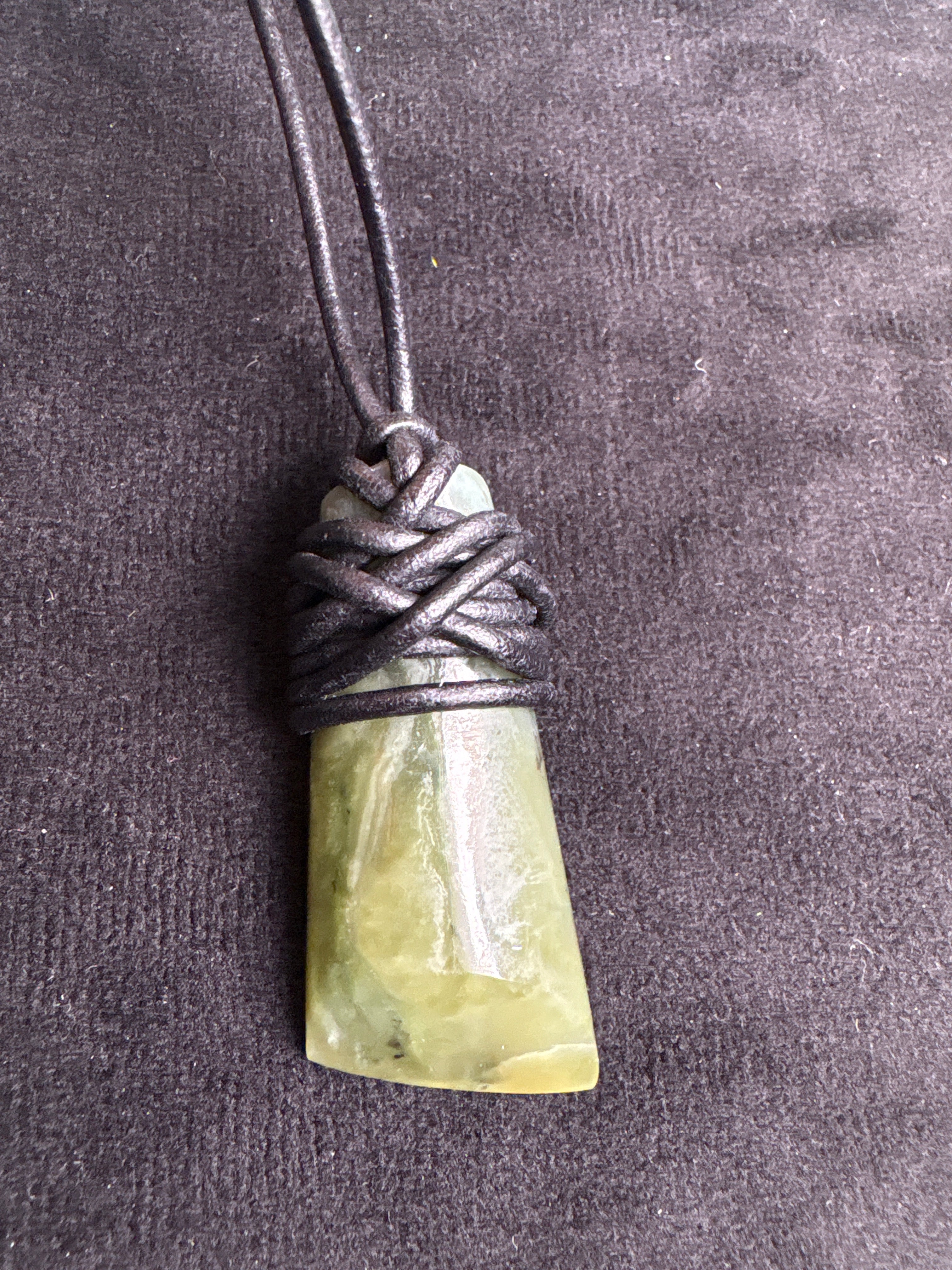 Washington Jade Toki Pendant