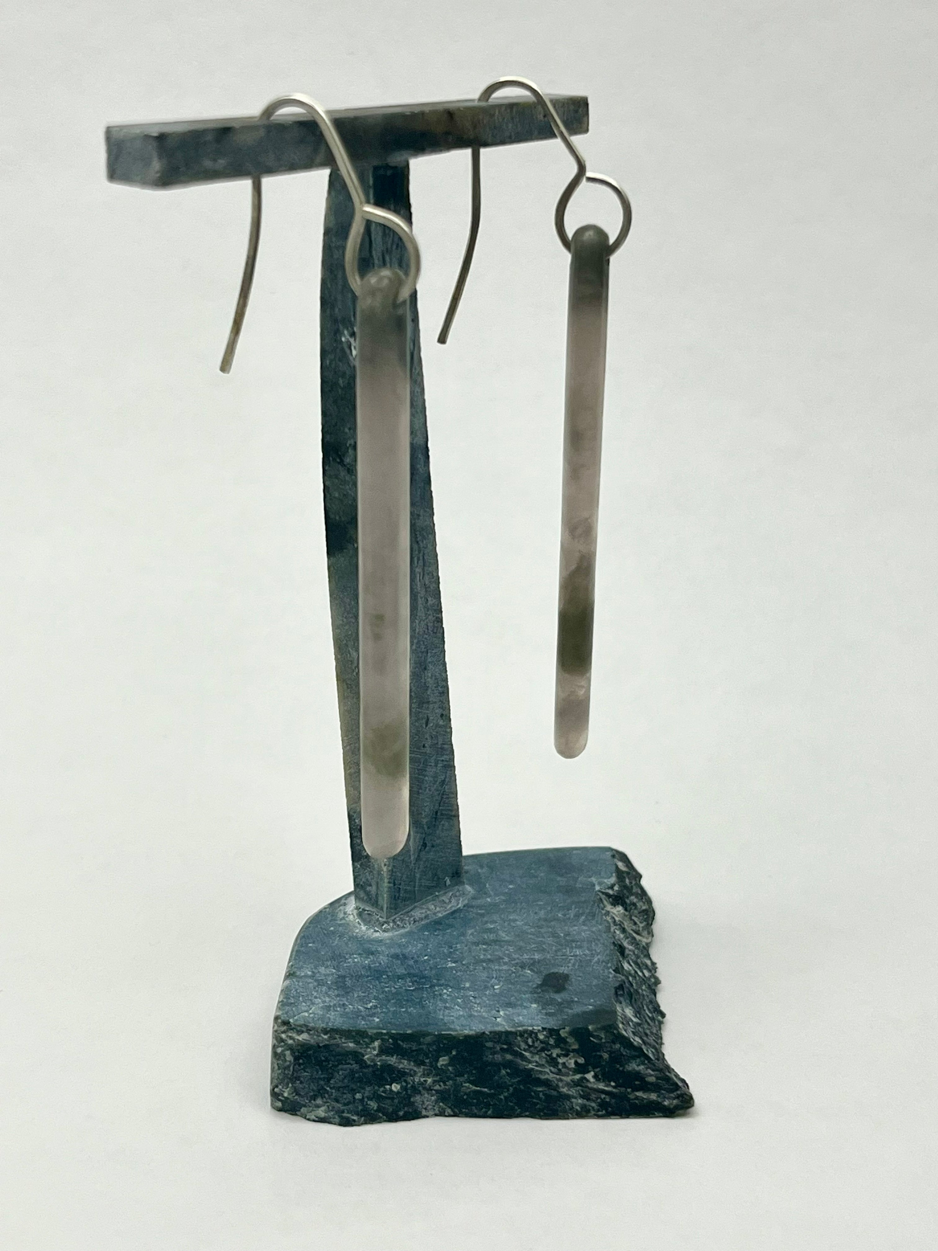 Washington Vesuvianite Earrings on .925 Silver Wire