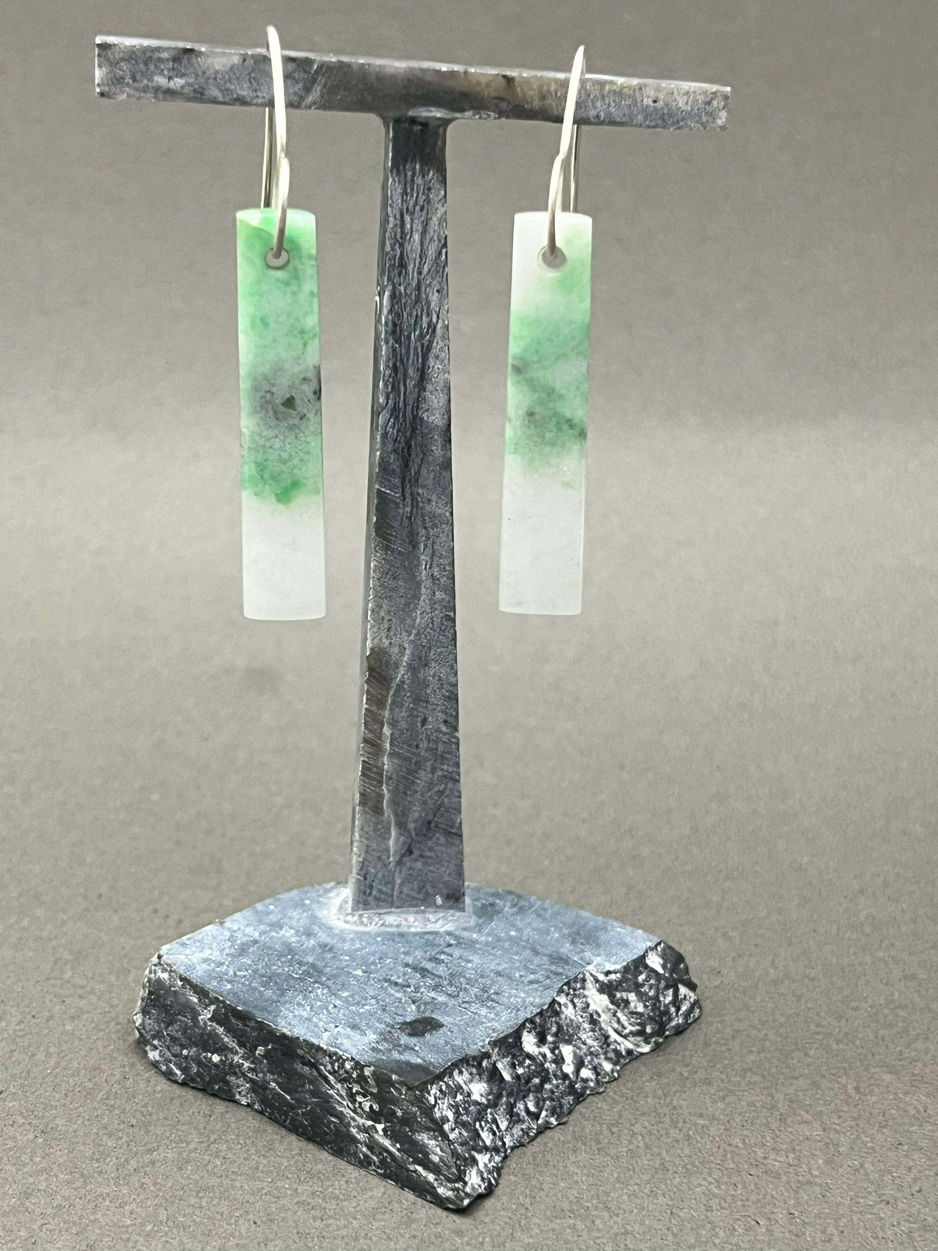Washington Green Grossular Garnet Earrings