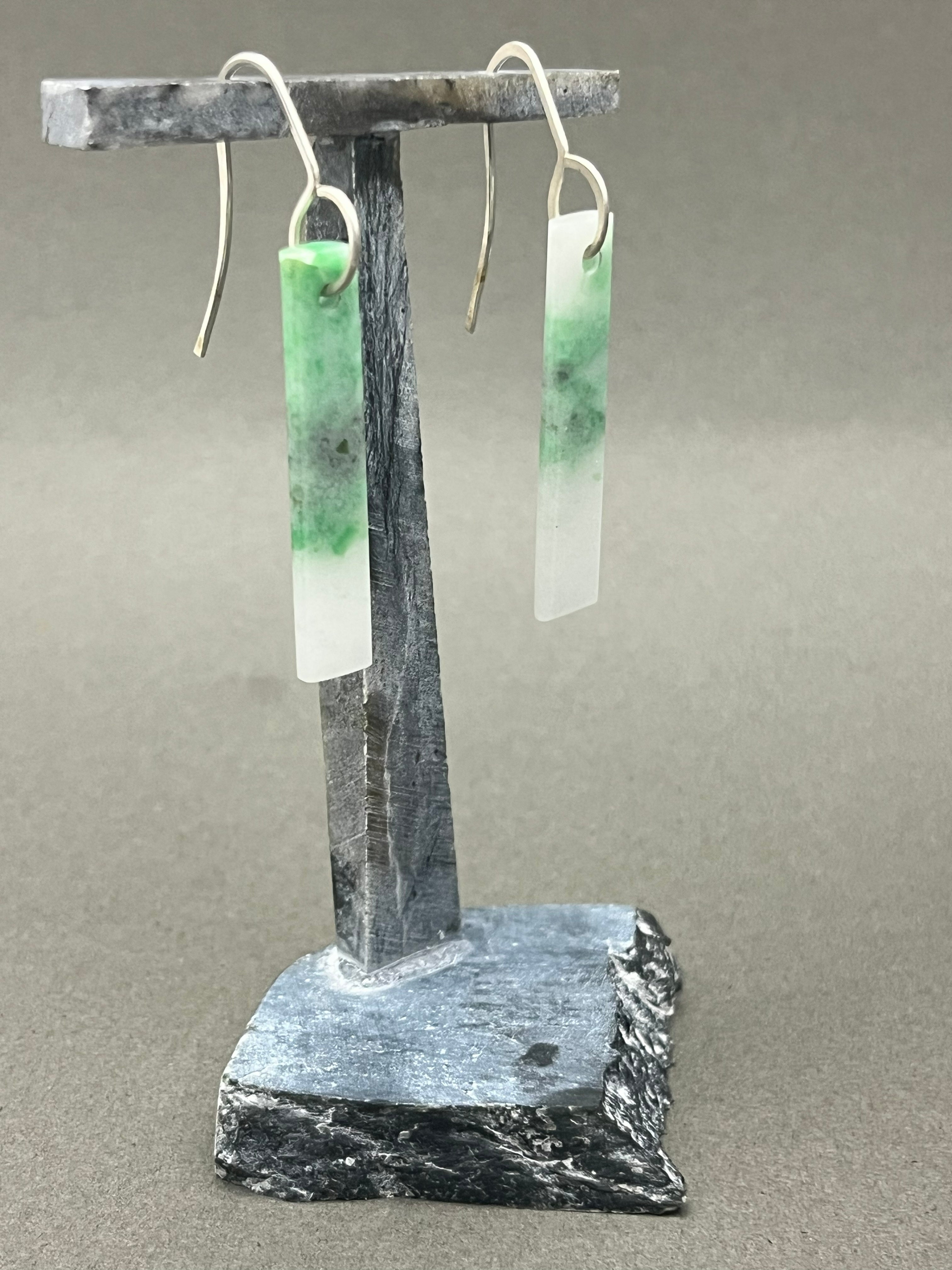 Washington Green Grossular Garnet Earrings