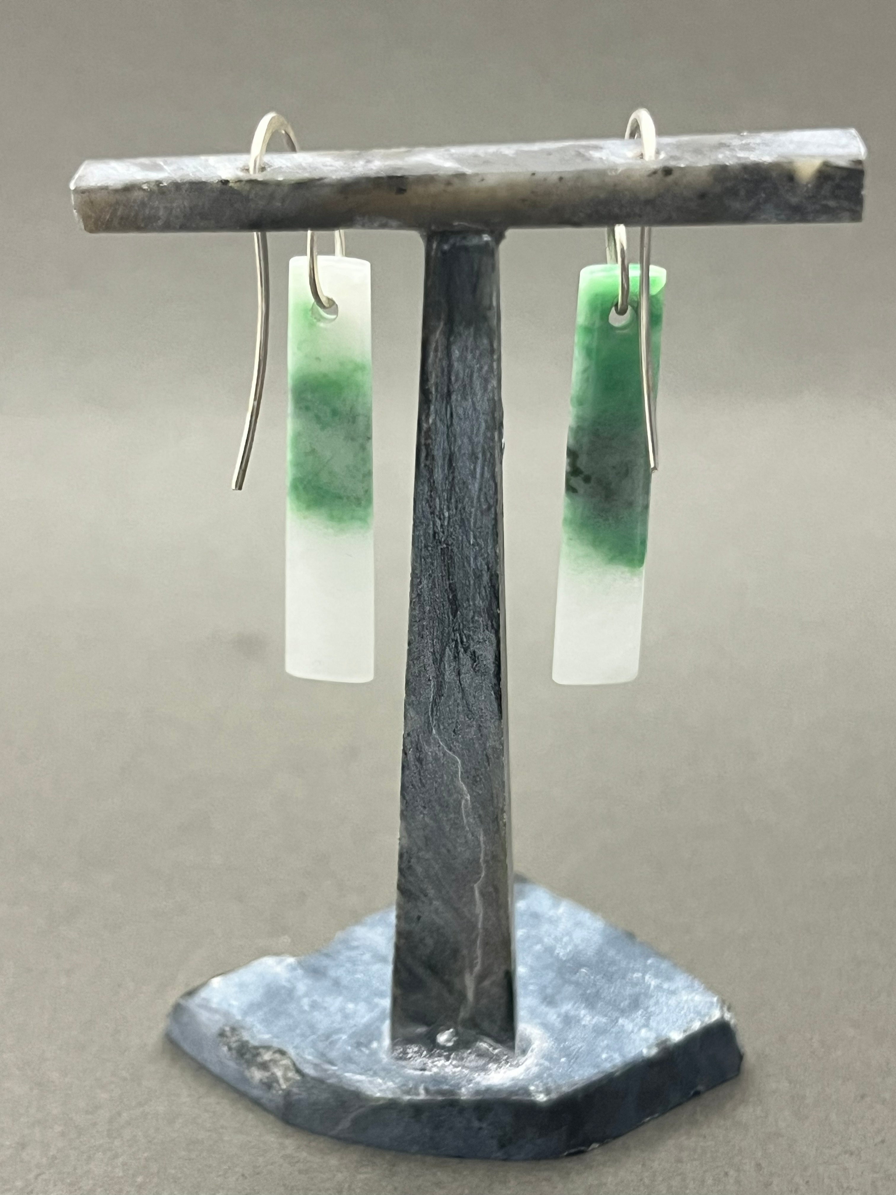 Washington Green Grossular Garnet Earrings