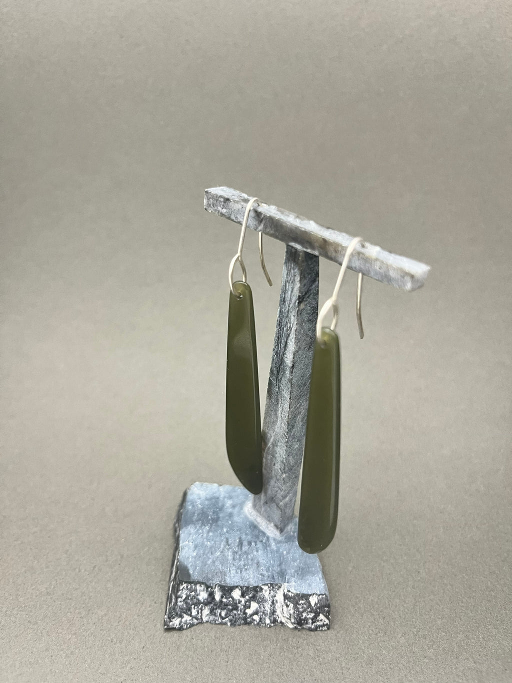 Wyoming Sage Jade Earrings