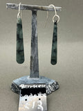 Burmese Blue Jadeite Earrings