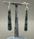 Burmese Blue Jadeite Earrings