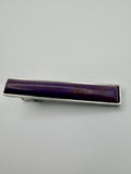 Australian Purple Jadeite Tie Clip