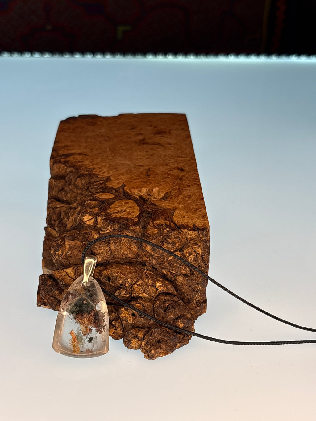 Indonesian Garden Crystal Pendant