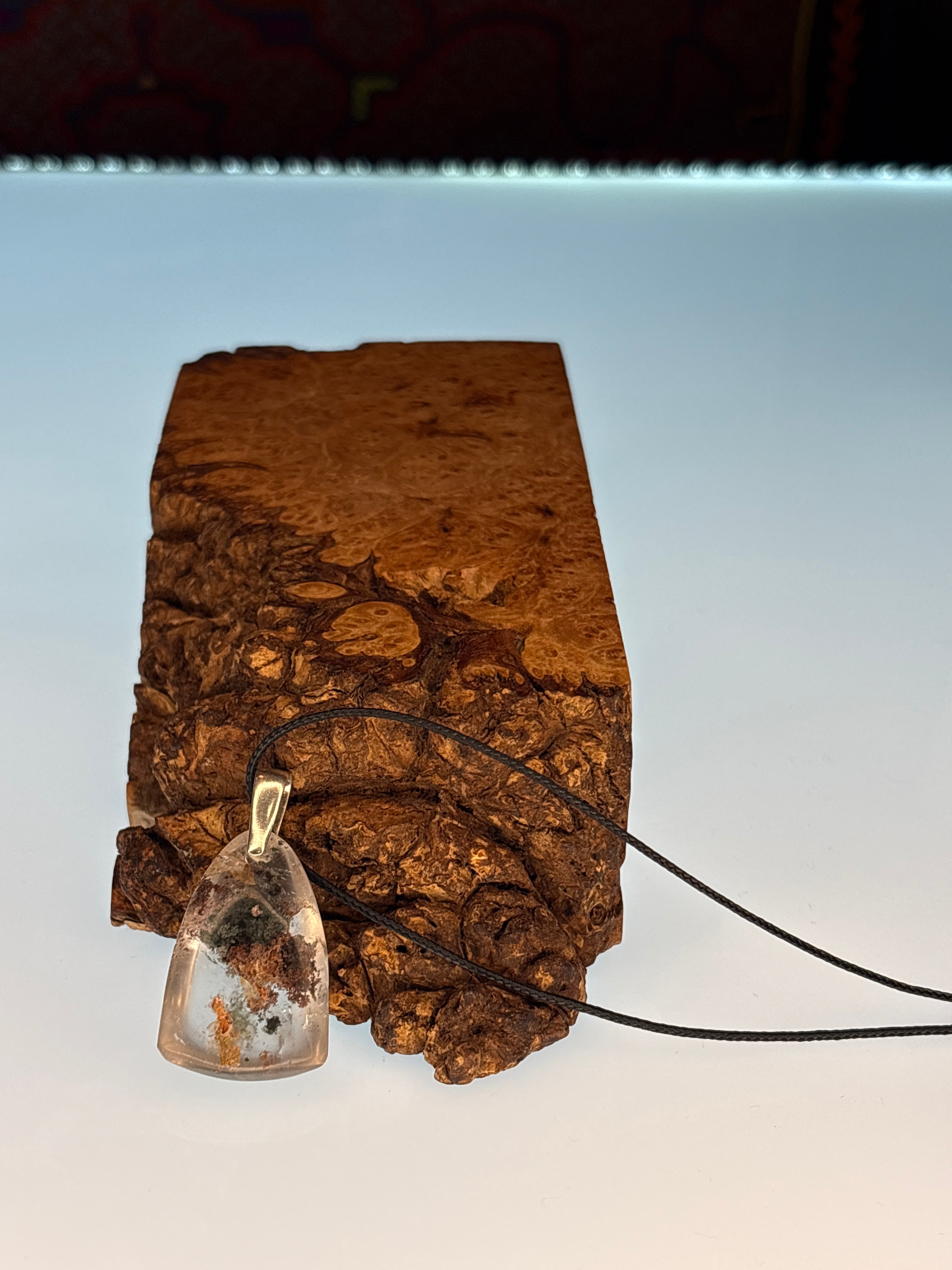 Indonesian Garden Crystal Pendant