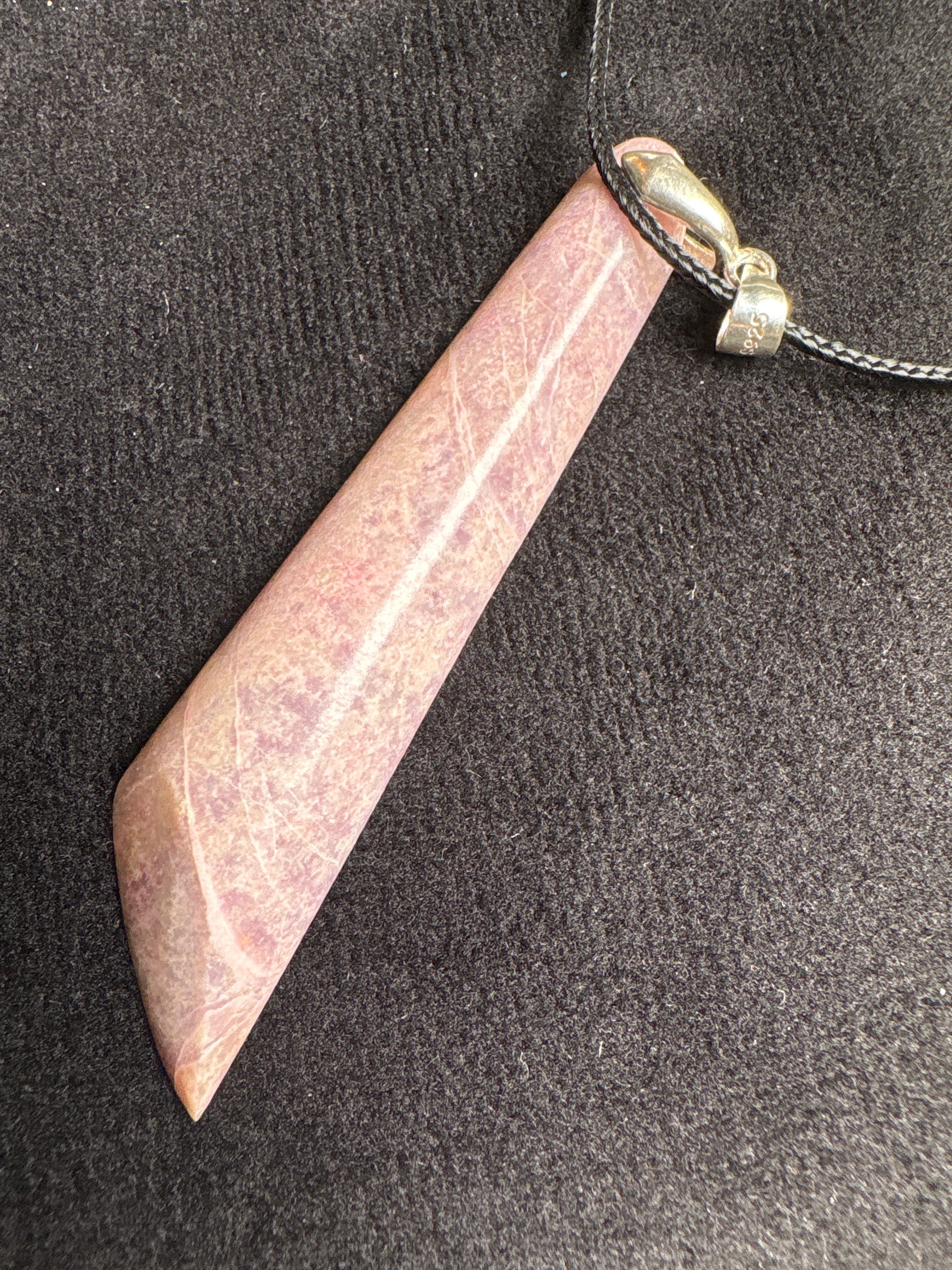 Australian Pink Jadeite Pendant