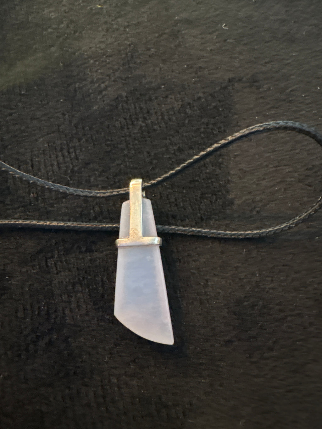 Ellensburg Blue Agate Pendant (Grade A Gem Grade)